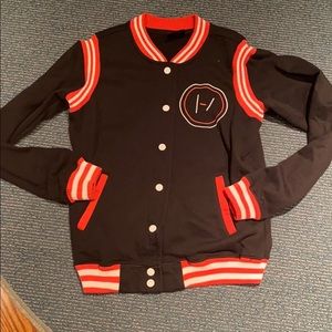 Twenty One Pilots Blurryface Varsity Jacket